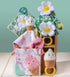 5-Inches, Mary Meyer Sweet Soothie Soft Baby Rattle with Teether Ring, Daisy
