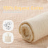 Newborn Baby Loveys Security Blanket, Organic Cotton Bunny & Lion Lovies for Newborns