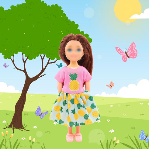 Miunana 19 Pcs Doll Clothes and Accessories - Dresses, Outfits, Swimsuits, and Shoes
