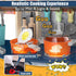 Playset Set 3 4 5 Play Kitchen for Toddlers, Kids Kitchen Toddler Girl Toys with Cooking Stove Steam, Sink and Food