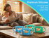 Pack 2, Baby Bottle Handles, Durable Food Grade Silicone Transitional Sippy Cup Handle Grip for Wide-Neck Baby Bottles