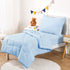 Set 4 Set Wake In Cloud - Toddler Bedding for Boys Girls, Pieces Soft Crib Bed Including Comforter, Sheets