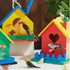 2 Pack 6+ Juexica DIY Birdhouse Kits for Kids Ages Build and Paint Wooden Bird House Arts and Craft Project with Paint