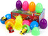 Twister.CK 12 3-6 Pcs Easter Eggs Prefilled with Pull Back Cars for Year Old Boys, Pull Back Construction Vehicle