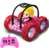 Cartoon Girl Driver RC Stunt Car for Kids 360 Flips, Music &