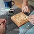 BSIRI Pushing Me Wooden Tic Tac Toe Game- Tabletop Board Games for Farmhouse Decor, Coffee Table Decor, Unique Gifts Fun Gifts for Adults. Perfect for Game Night, Drinking Game, Family Games (5 Inch)
