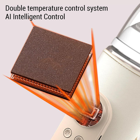 RiToEasysports Portable Milk Bottle Warmer with Temperature Control for Outdoor Use