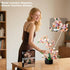 Nayihoop Sets Orchid Building Artificial Flowers Plant Gifts Her Adults Girls Botanical Collection for Home Kitchen