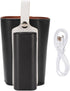 Fockety Portable Bottle Warmer Cover, Baby Bottle Heater Cover Constant Temperature Heating Rechargeable Adjustable