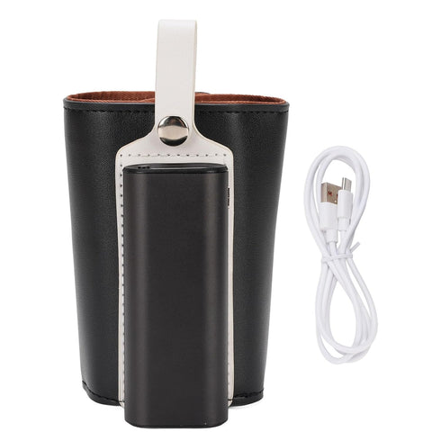 Portable Bottle Warmer Cover Constant Temperature Heating Rechargeable Adjustable Gear Stylish Look Baby Bottle Warmer