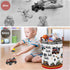 Monster Trucks Laundry Hamper Basket Kid Gift Toy Bin Empty Car Nursery Decor Hamper,Storage Basket Collapsible Clothes