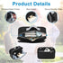 Accmor Universal Stroller Organizer with Insulated Cup Holder Pocket, Large Capacity Caddy for Uppababy, Doona, Nuna
