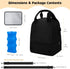S1 S2, Pack, OCKLILY Pump Bag for Spectra Wearable Breast Pump Bags with Ice Pumping Bag with Waterproof Mat for Pump