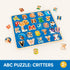 Battat Wooden Peg Puzzle, ABC Puzzle for Toddlers, Educational Wooden Toys for 2 Years +