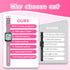 Kids Smart Watch for Girls Age 5-12, 26 Games, HD Touch Screen, Video Camera, Music Player, Educational Toys