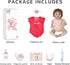 18 Inch Set 3+ WOOROY Realistic Reborn Baby Dolls - Lifelike Newborn Baby Girl, Real Baby with Soft Weighted Body, Real