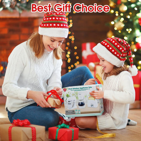 Set, 4-8, 3+ Kitchen Appliances Toys, Kids Play Kitchen Accessories Pretend Kitchen Toys for Kids Ages Coffee Maker