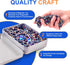 Levuicxk 580PCS Magnetic Fidget Toys for Adults Magnet Fidget, Magnetic Balls, Beads, Rocks & Ferrite Putty Stress