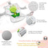 0-3-6-12 DEANIC Collapsible Baby Bathtub with Baby Washcloth, Portable Infant Bathtub with Soft Baby Bath Support