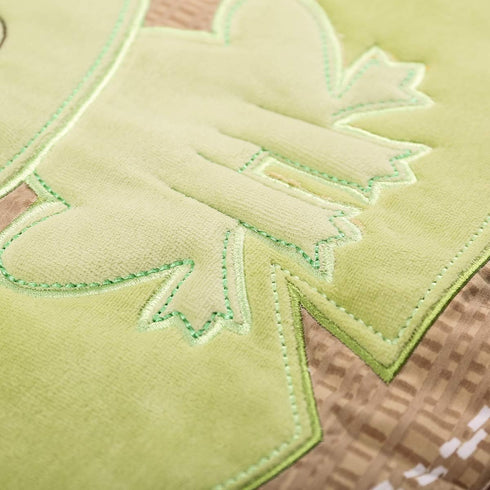 CribMATE 1 PC Nursery Crib Quilted Comforter Baby Girl Baby Boy Crib Bed Quilt/Comforter Baby Gift Idea (Green