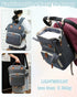 GLIXAVIA Backpack 16 Backpack Diaper Bag with Changing Pad Large Capacity, Pockets, USB Port, Waterproof Travel for Mom