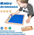 3+ Counting 1-100 13.7" 13.7 0.4" Montessori Toys for Year Old Hundred Board, Consecutive Numbers for Learning