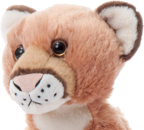 The Petting Zoo Mountain Lion Plush Toy, Gifts for Kids, Wild Onez Zoo Animals (8 inches)