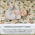 2 Pack Pobibaby - Premium Fitted Baby Boy Crib Sheets for Standard Crib Mattress - Ultra-Soft Cotton Blend, Safe