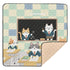 EtherSpher Cats Study School Cartoon Cute Large Stylish Baby Playmat for Floor Lightweight