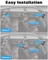 1080P 4.3" 150 360 Zacro Baby Car Camera, Baby Camera for Car, with HD Night Vision, Wide View Angle Baby, Rotatable