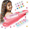 kidzkube Hair Gem Stamper Kit, Bling Hair Jewels for Girls Toys, Hair