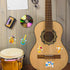 24 8.3 5.9in) TIAMECH Make Your Own Musical Instrument Stickers - Sheets Drum Guitar Make A Face Stickers, Birthday