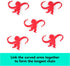 Barrel of Monkeys Retro Linking Family Game, Classic Preschool Games for Family Game Night, Ages 3+