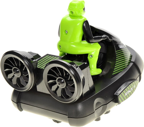 PowerTRC Remote Control Bumper Cars for Kids - 2 Sets with Ejecting Drivers and Crash Sound Effects