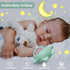 Baby Teething Toys for 0-6 Months, Silicone Teether Chew Mitt for Teething Relief, Perfect Baby Shower Gifts (Cartoon