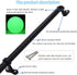 2 Playground Safety Handles, Glow-in-The-Dark Non-Slip Handle for Swing Set Ladder, Large, Black