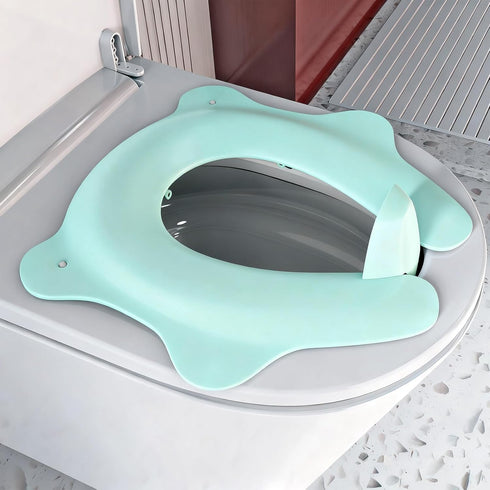 Foldable Travel Potty Seat for Toddler, Portable Toilet Training Seat for Kids