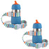 Sippy Cup Holder Strap Leash Tether SippyPal (Beach 2-Pack)