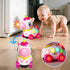 1 6-9-12-18 Unicorn Toys for Year Old Girl Gifts, Baby Musical Learning Toys Months, Bilingual Educational Toys