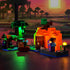 Upgraded LED Light Kit for Lego The Pumpkin Farm Building Set, Compatible with Lego 21248 (Model Not Included), Yellow
