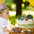 13 RAYNAG Pieces Camping Cake Topper Camping Party Decoration With Tent Bonfire Tree Bear People Boat Camping Cake