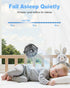 TCJJ 5200 3 360 Portable Clip on Fan, Rechargeable Stroller Fan, USB Desk Fans With TYPE-C Port mAh Battery Operated