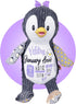 Personalized Baby Stats Penguin Plushie - Birth Announcement Stuffed Animals - Personalized Baby Keepsake Birth