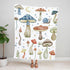 Mushroom Baby Blanket, Mushroom Baby Nursery Bedding Blanket, Custom Mushroom Baby Receiving Blanket, Blanket, Baby