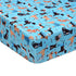 UOMNY Fitted Crib Sheet for Standard Crib and Toddler Mattresses, Baby Sheet, 1 Pack (Dog Toddler Sheet)