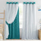 NICETOWN Star Blackout Curtains for Kids Bedroom, Grommet Top Curtains for Nursery