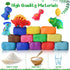 Set Playset Set, 3-5 Dinosaur Dough for Kids Play Tool for Toddlers, Kitchen Creations and DIY Toy Dough Birthday