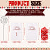 6 Pcs Dice Table Number Holders - Casino Game Kit with Place Card Holders and Table Number Cards
