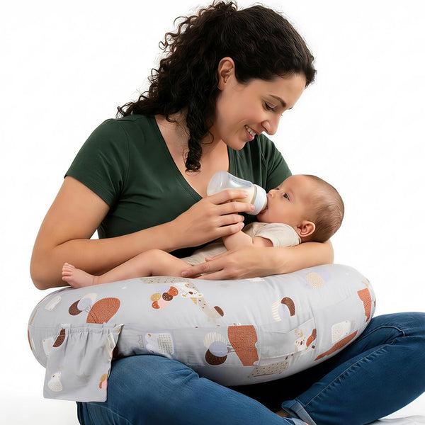 x-vesolje Plus Size Nursing Pillow Wider Support, Breastfeeding Pillow with Adjustable Strap