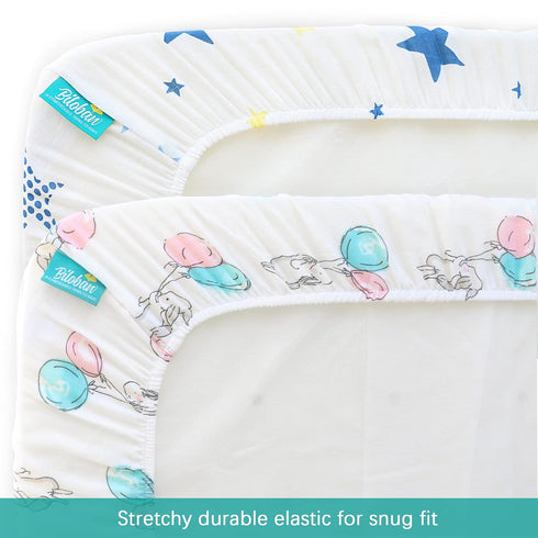 20''x33'' (3 1), Angelbliss 2 Pack Muslin Bassinet Sheets Fit for Baby Delight, Mika Micky, Koolerthings in Maxi COSI